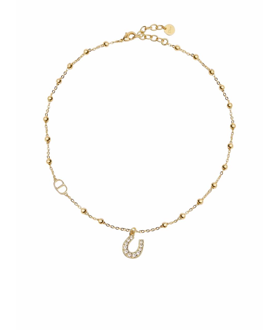 CHRISTIAN DIOR Золотое колье, фото 1