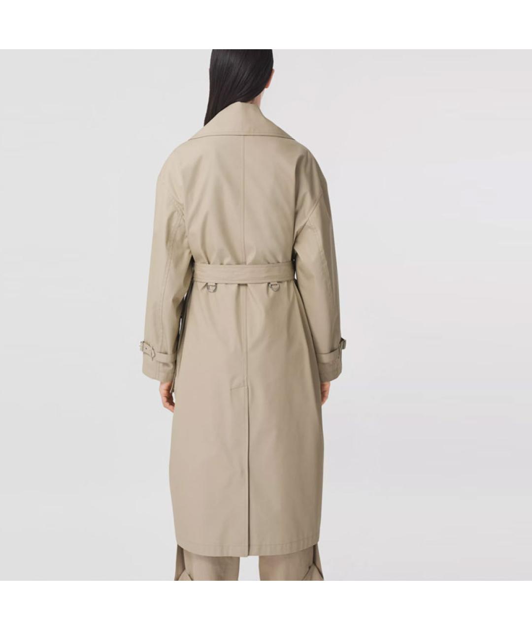 BURBERRY Бежевый тренч/плащ, фото 4