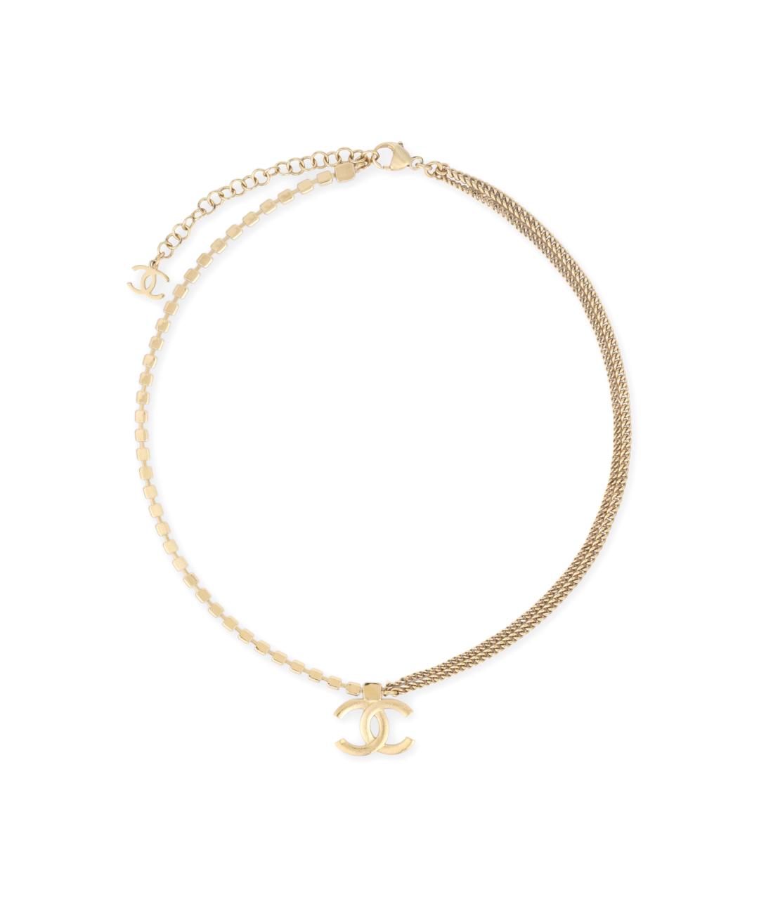 CHANEL Золотое колье, фото 3