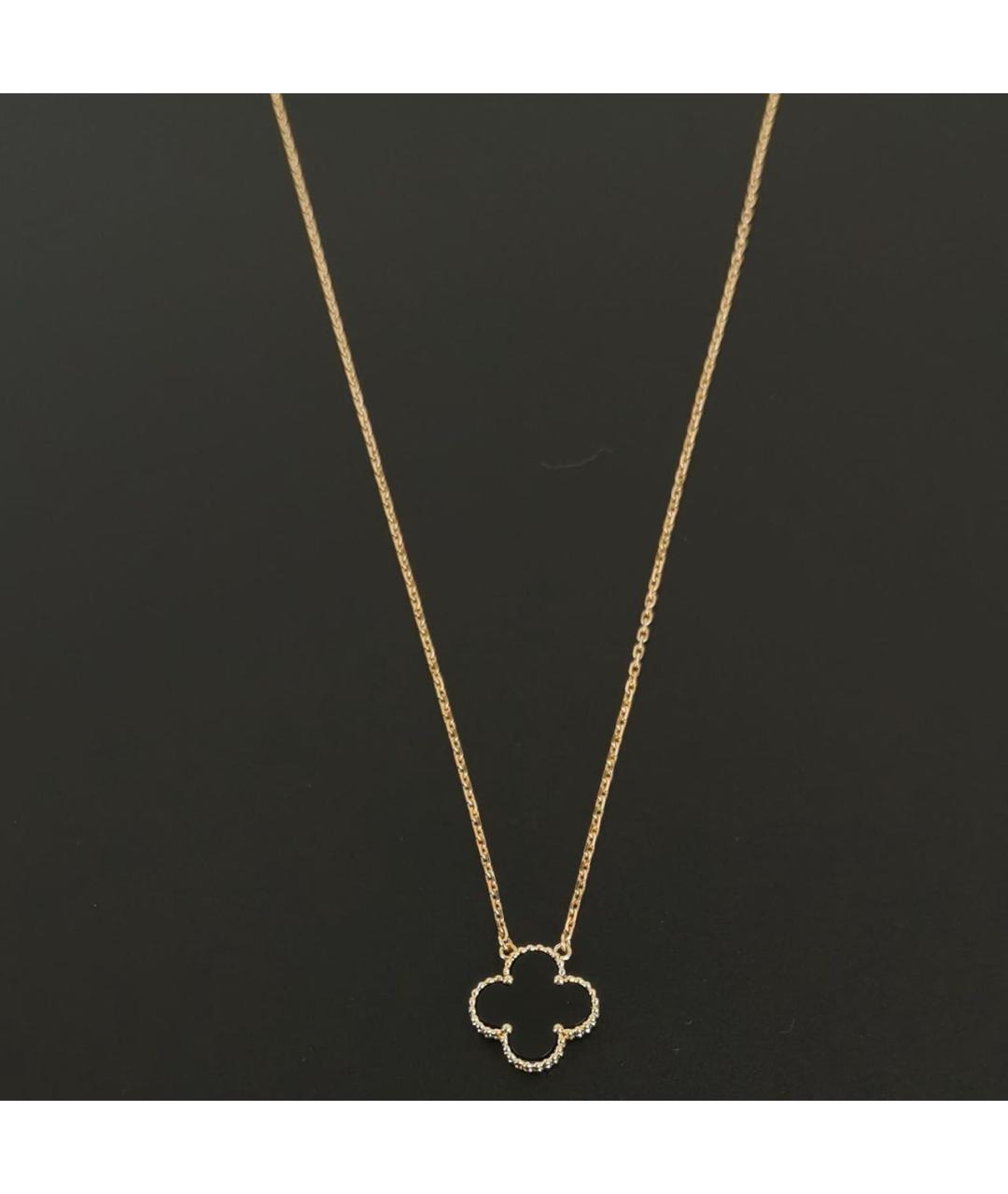 VAN CLEEF & ARPELS Черное колье из желтого золота, фото 4