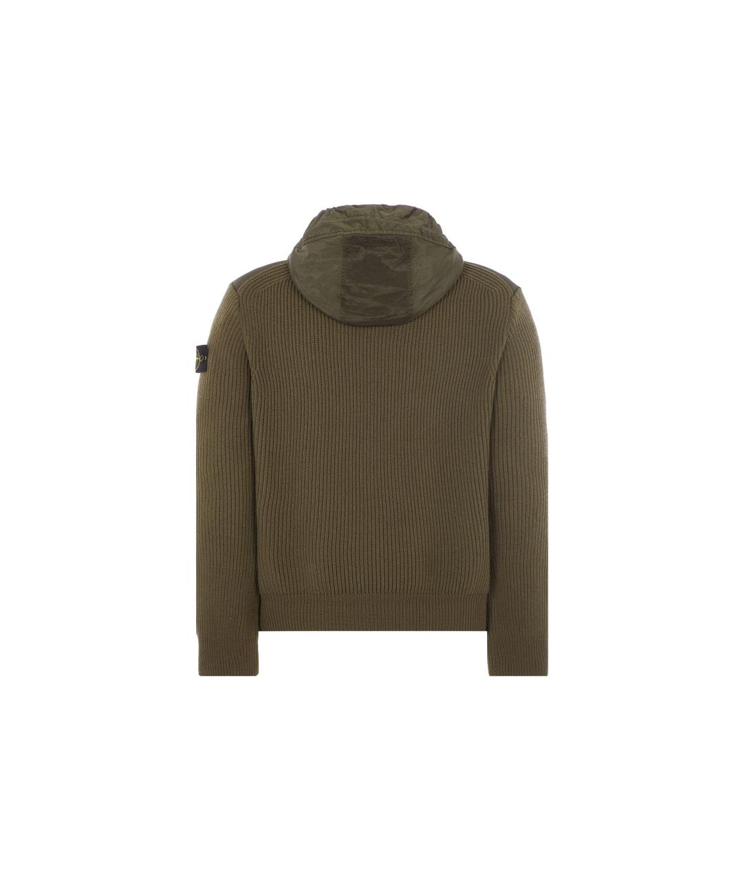 STONE ISLAND Зеленая куртка, фото 2