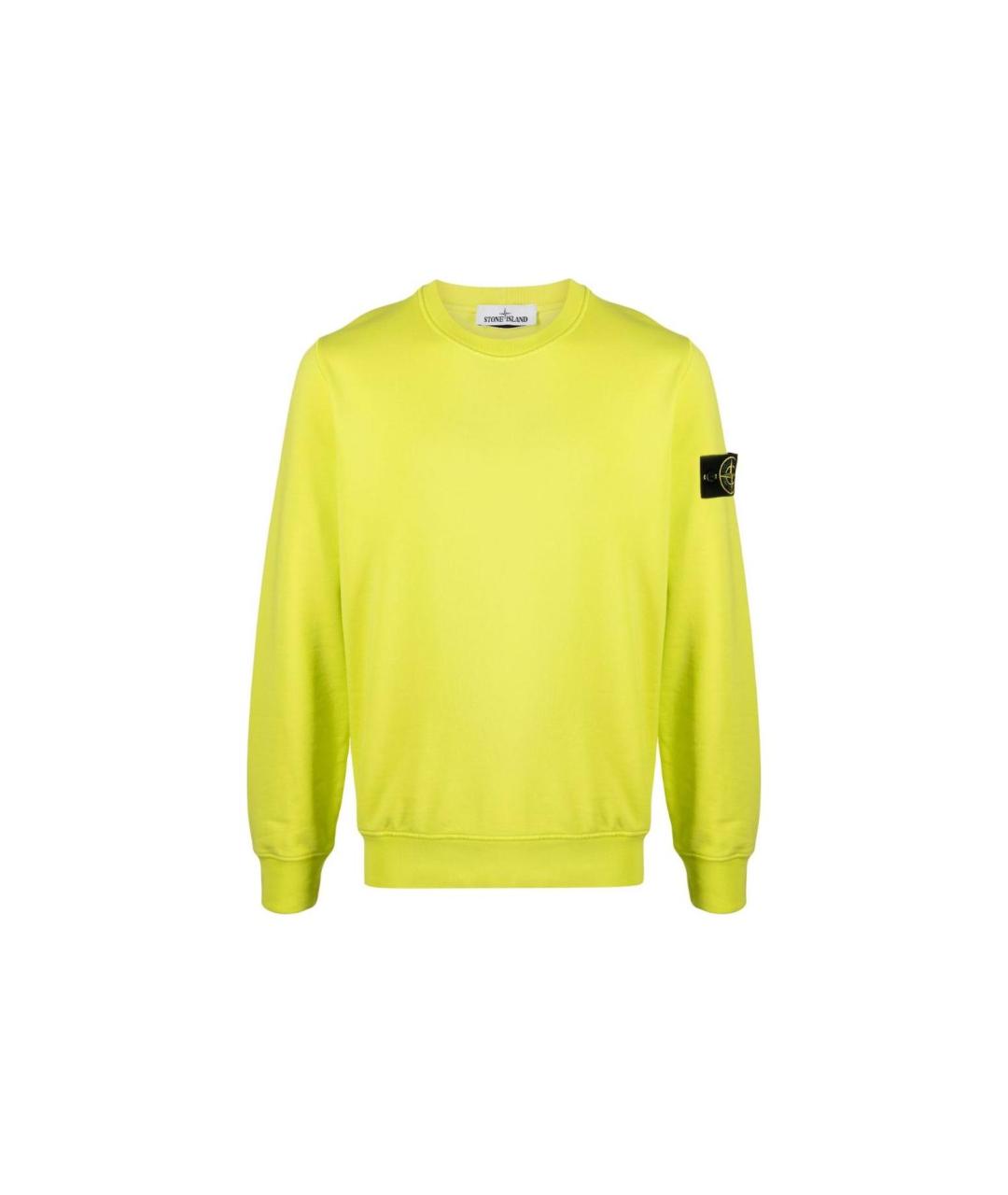 STONE ISLAND Желтый джемпер / свитер, фото 1