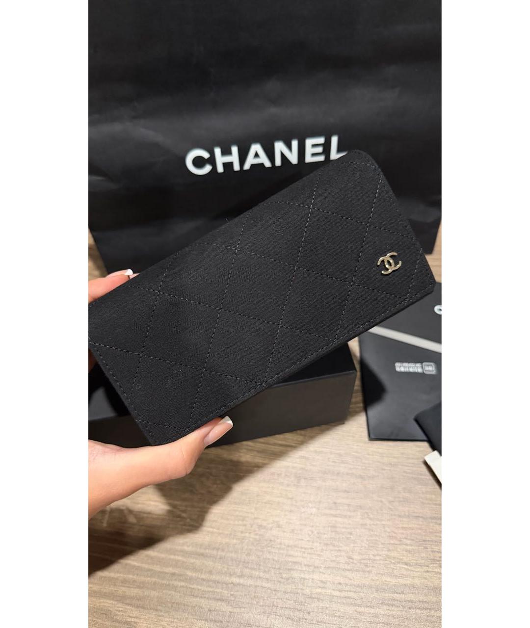 CHANEL Черные пластиковые солнцезащитные очки, фото 8