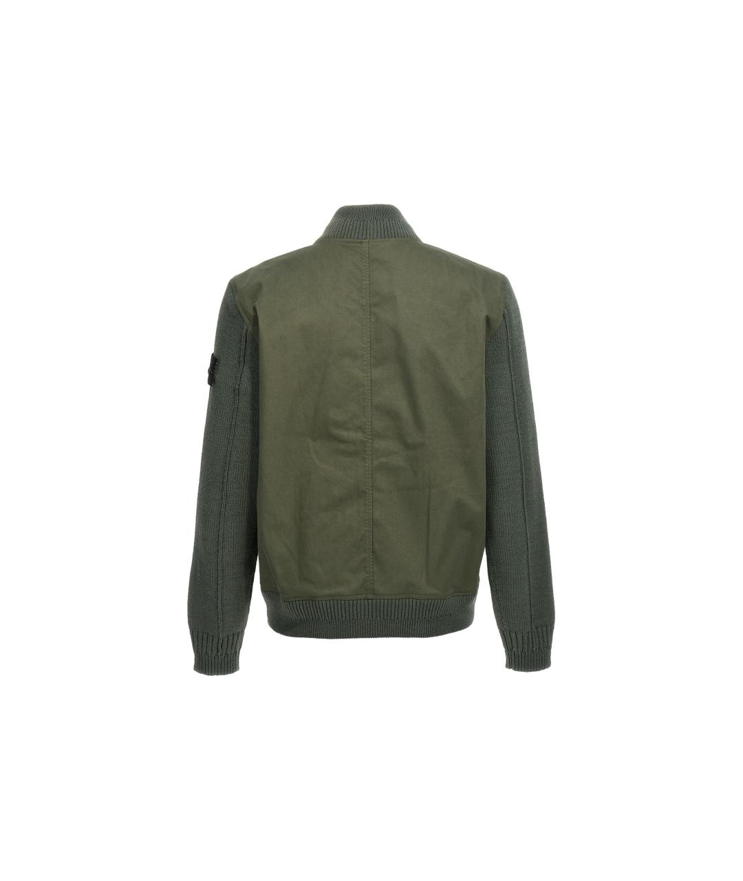 STONE ISLAND Зеленая куртка, фото 2