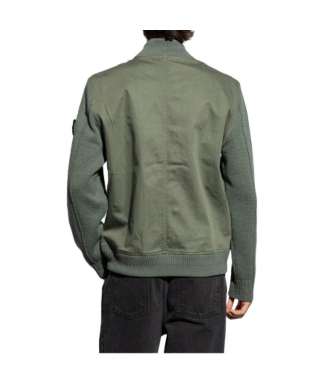 STONE ISLAND Зеленая куртка, фото 5