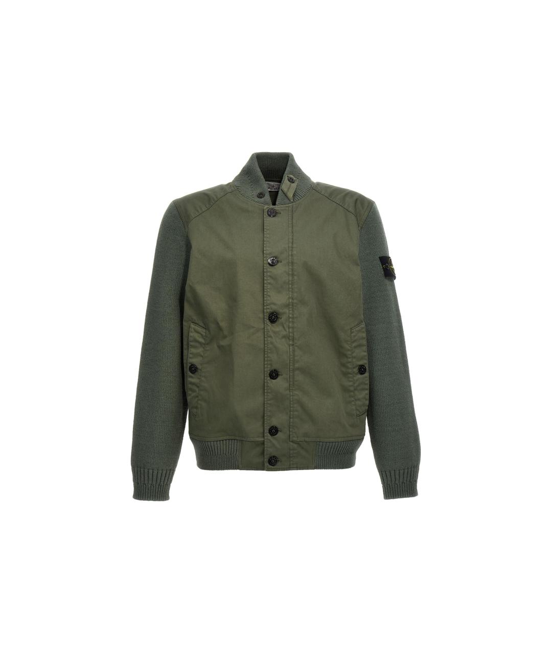 STONE ISLAND Зеленая куртка, фото 1