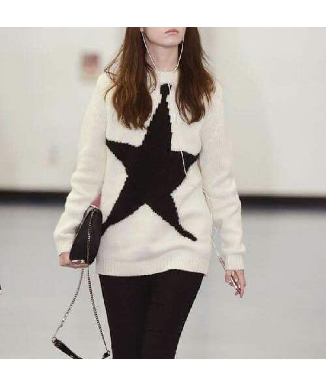 ACNE STUDIOS Бежевый шерстяной джемпер / свитер, фото 8