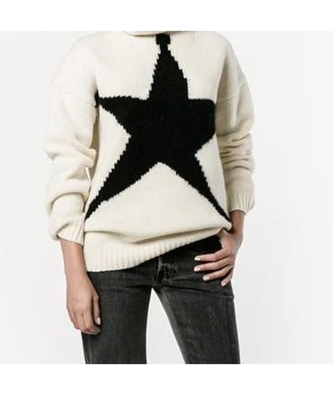 ACNE STUDIOS Бежевый шерстяной джемпер / свитер, фото 3