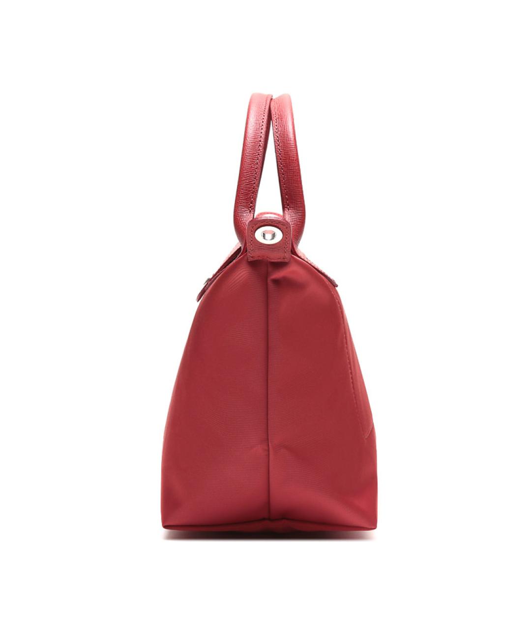 LONGCHAMP Красная тканевая сумка через плечо, фото 3