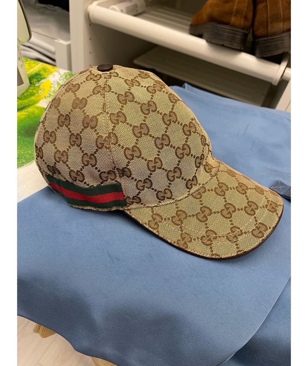 GUCCI Коричневая кепка, фото 5