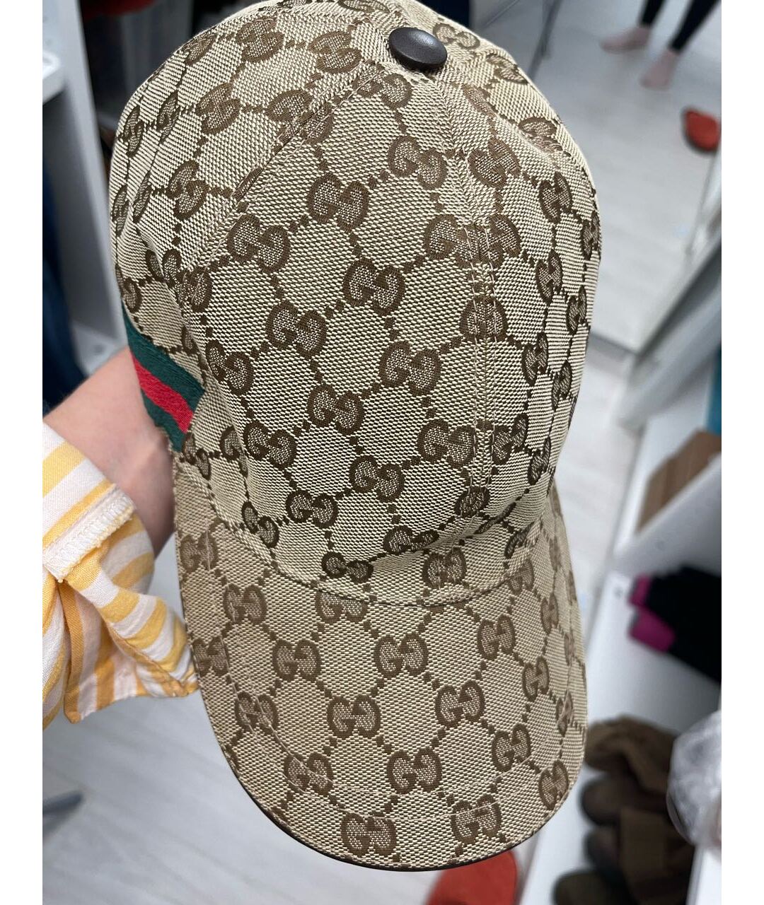 GUCCI Коричневая кепка, фото 2