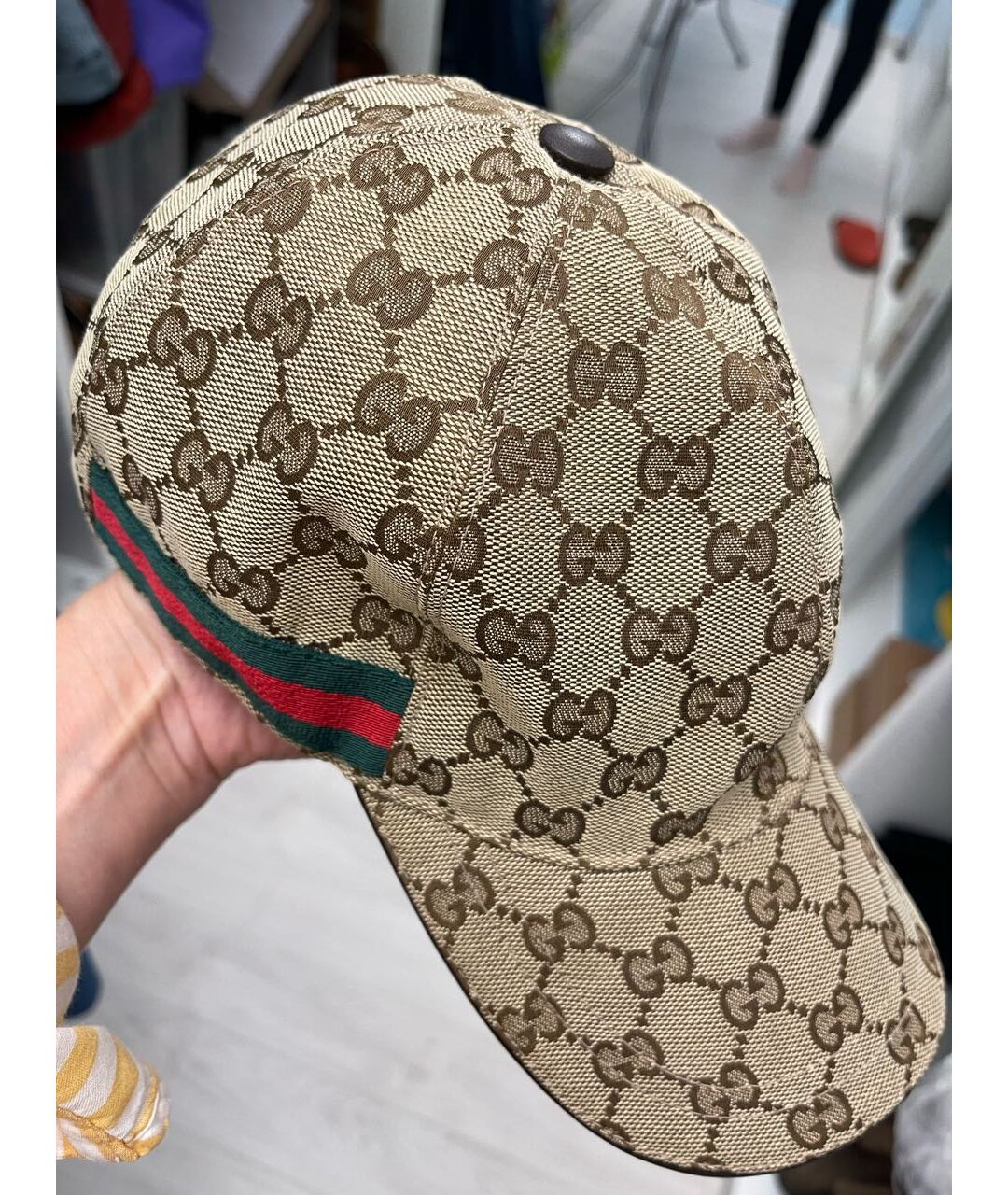 GUCCI Коричневая кепка, фото 6