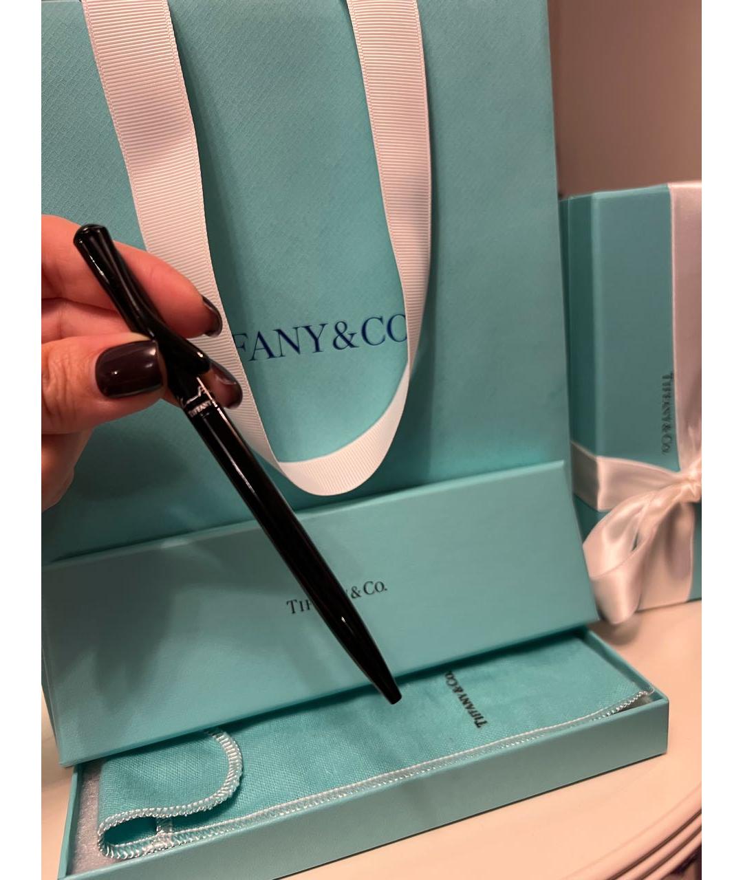 TIFFANY&CO Черная шариковая ручка, фото 3