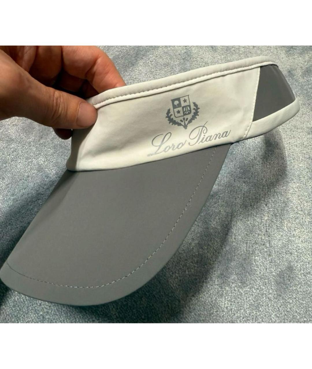 LORO PIANA Бежевая кепка, фото 2