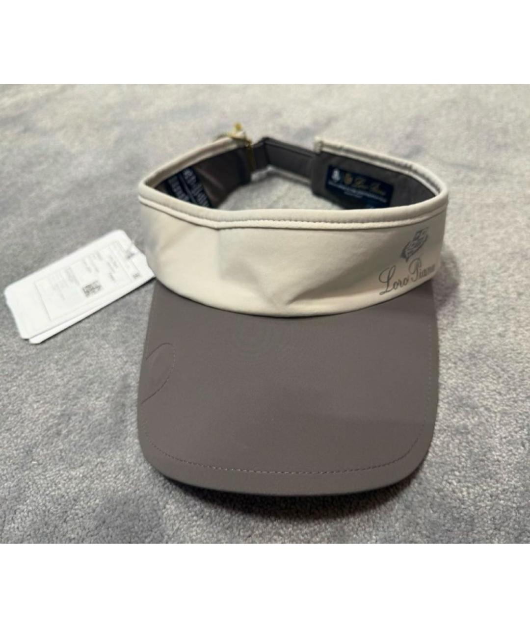 LORO PIANA Бежевая кепка, фото 6