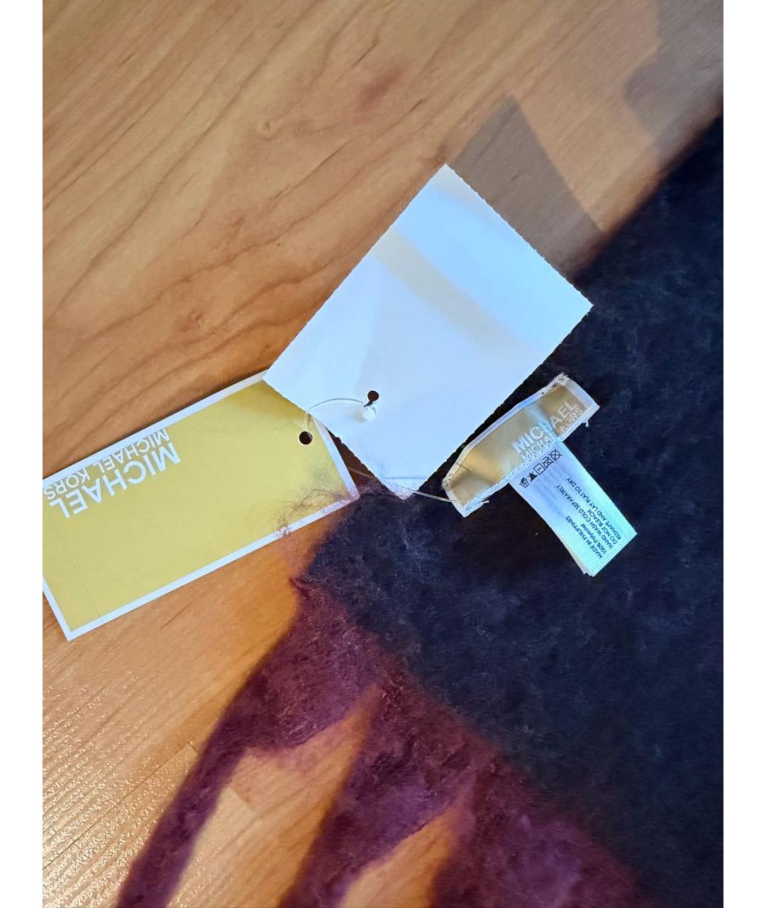 MICHAEL KORS Бордовый шарф, фото 3