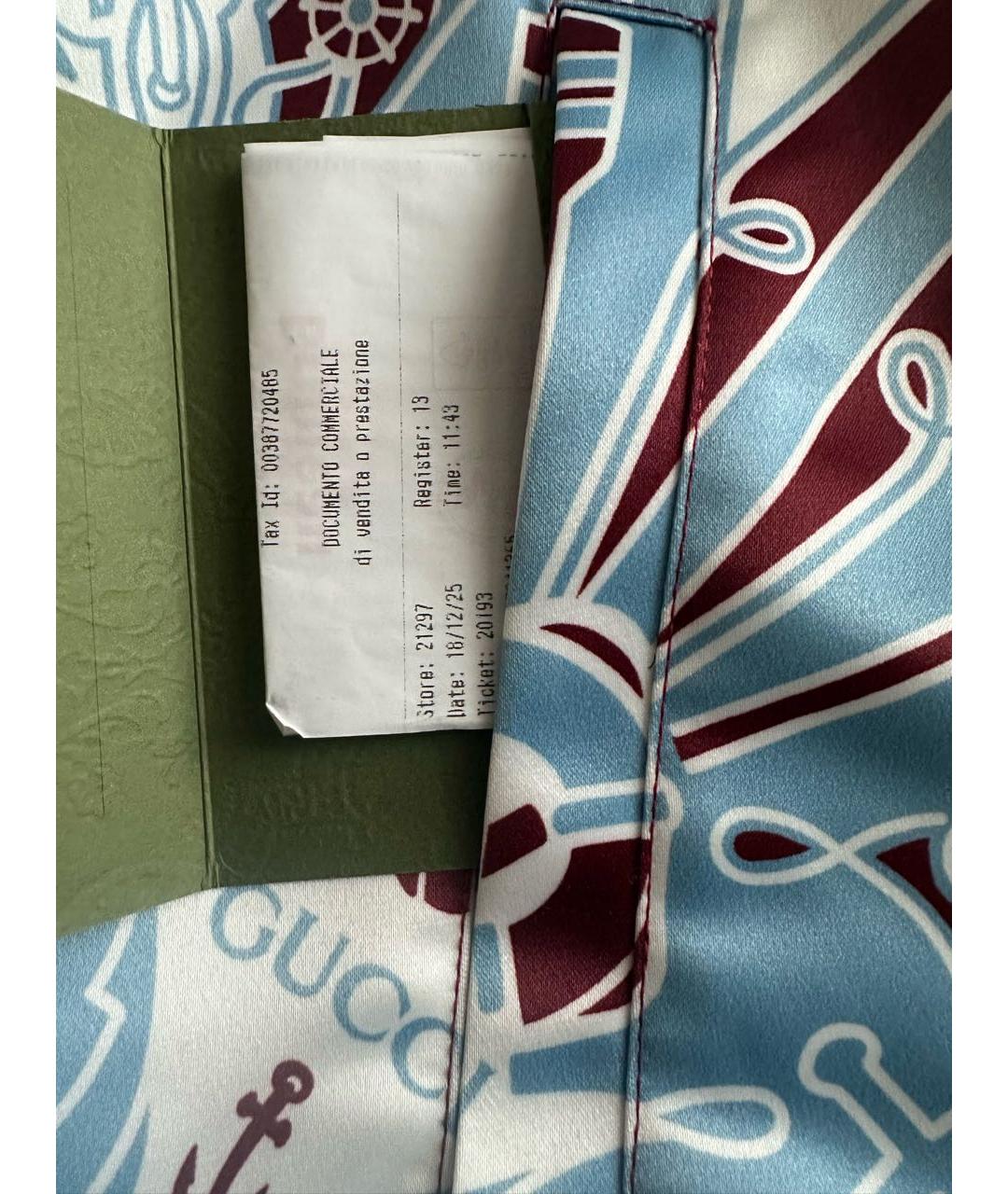 GUCCI Мульти полиэстеровая куртка, фото 4