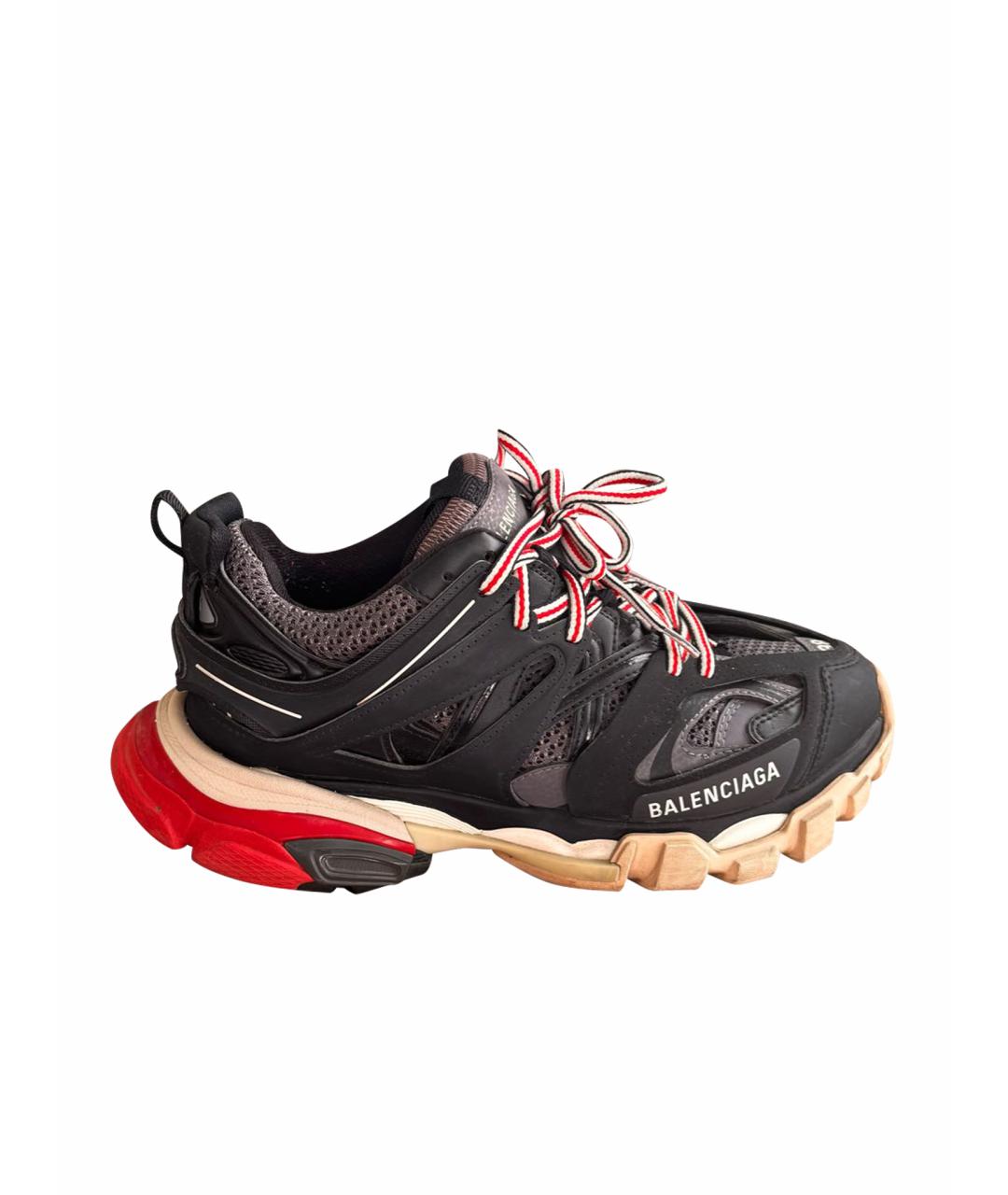 BALENCIAGA Мульти кожаные кроссовки, фото 1