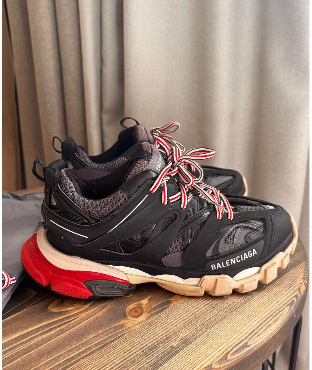 BALENCIAGA Мульти кожаные кроссовки, фото 8