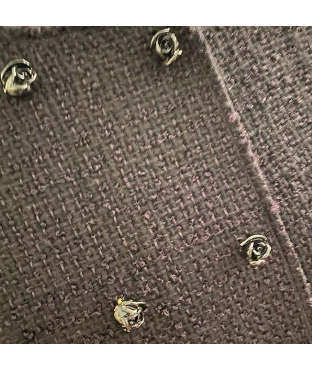 DOLCE&GABBANA Черное шерстяное пальто, фото 4