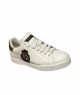 DOLCE&GABBANA Низкие кроссовки / кеды