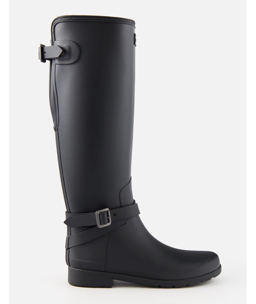 HUNTER Черные ботинки, фото 5