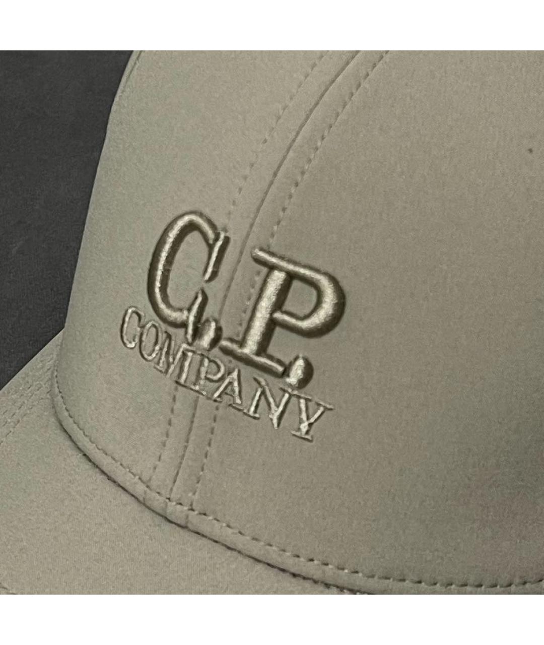 CP COMPANY Хаки хлопковая кепка/бейсболка, фото 4