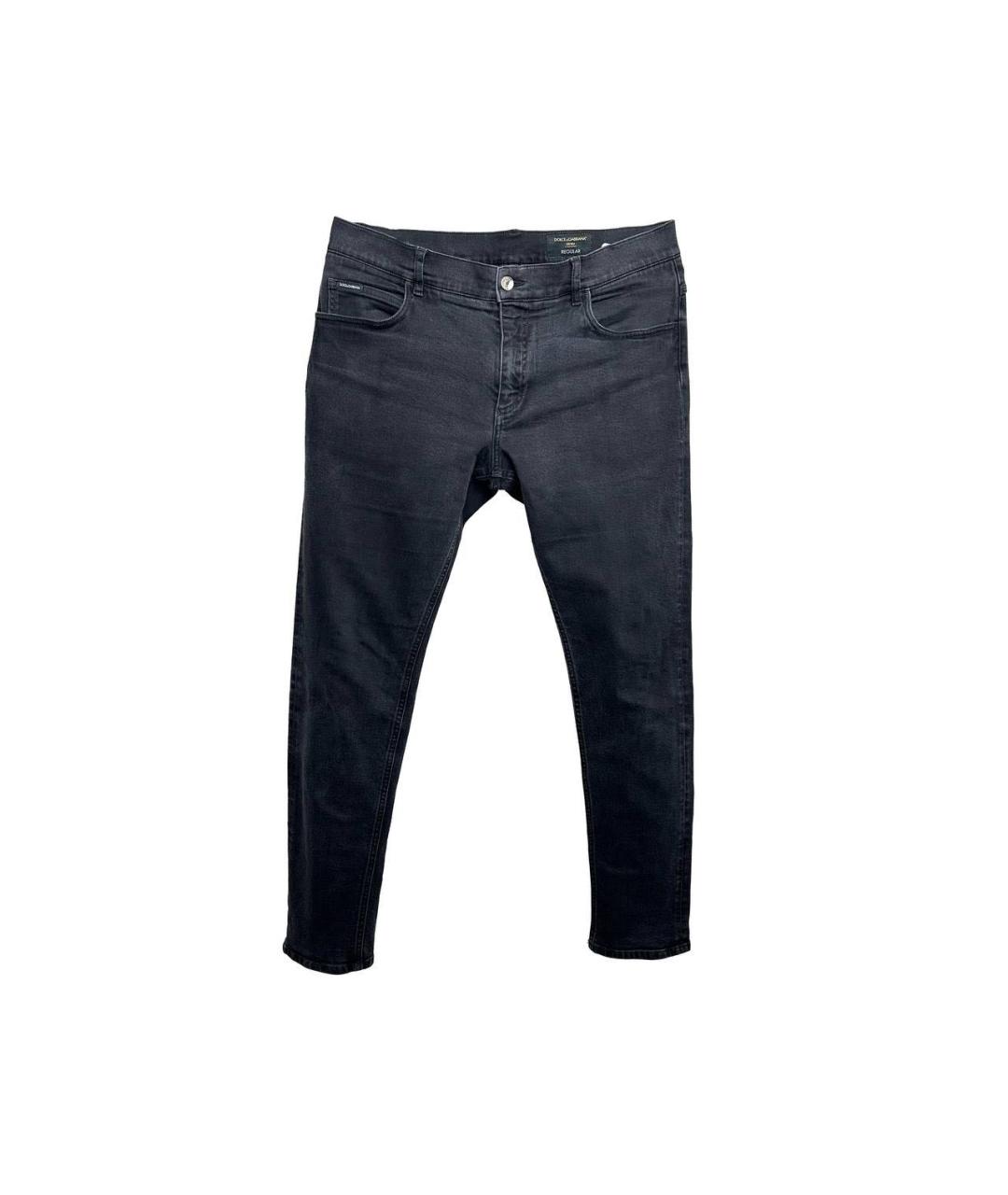 DOLCE&GABBANA Прямые джинсы, фото 4