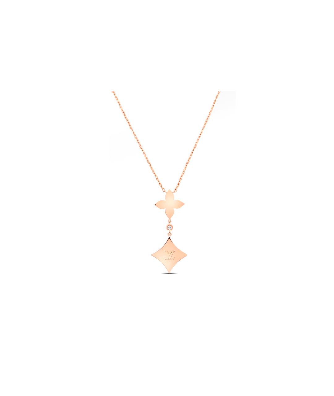 LOUIS VUITTON Розовое колье из розового золота, фото 2