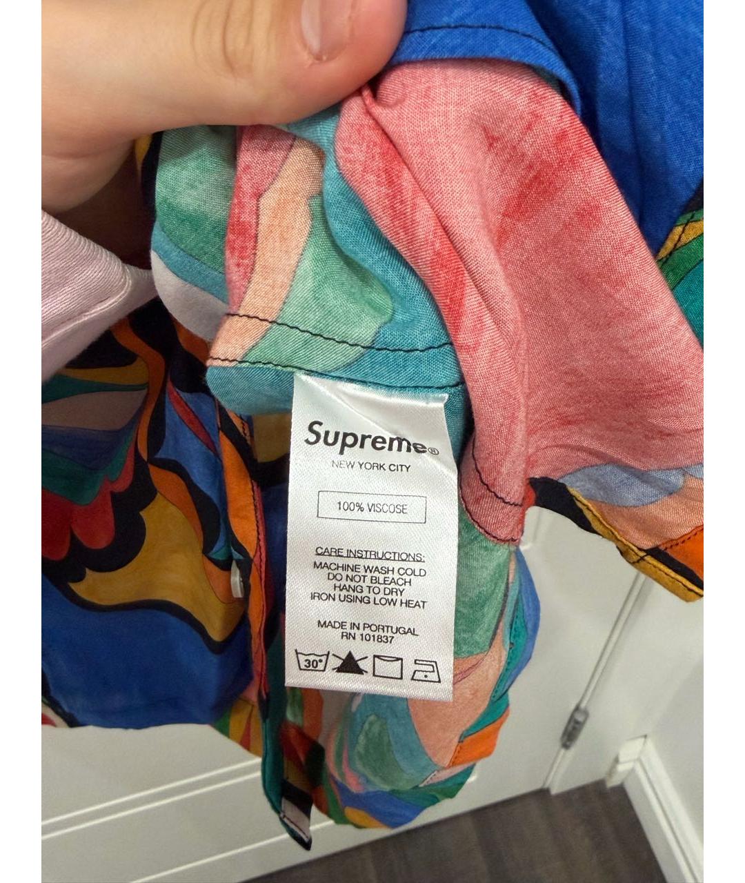 SUPREME Мульти вискозная блузы, фото 6