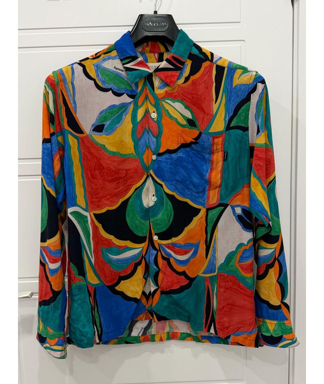 SUPREME Мульти вискозная блузы, фото 3