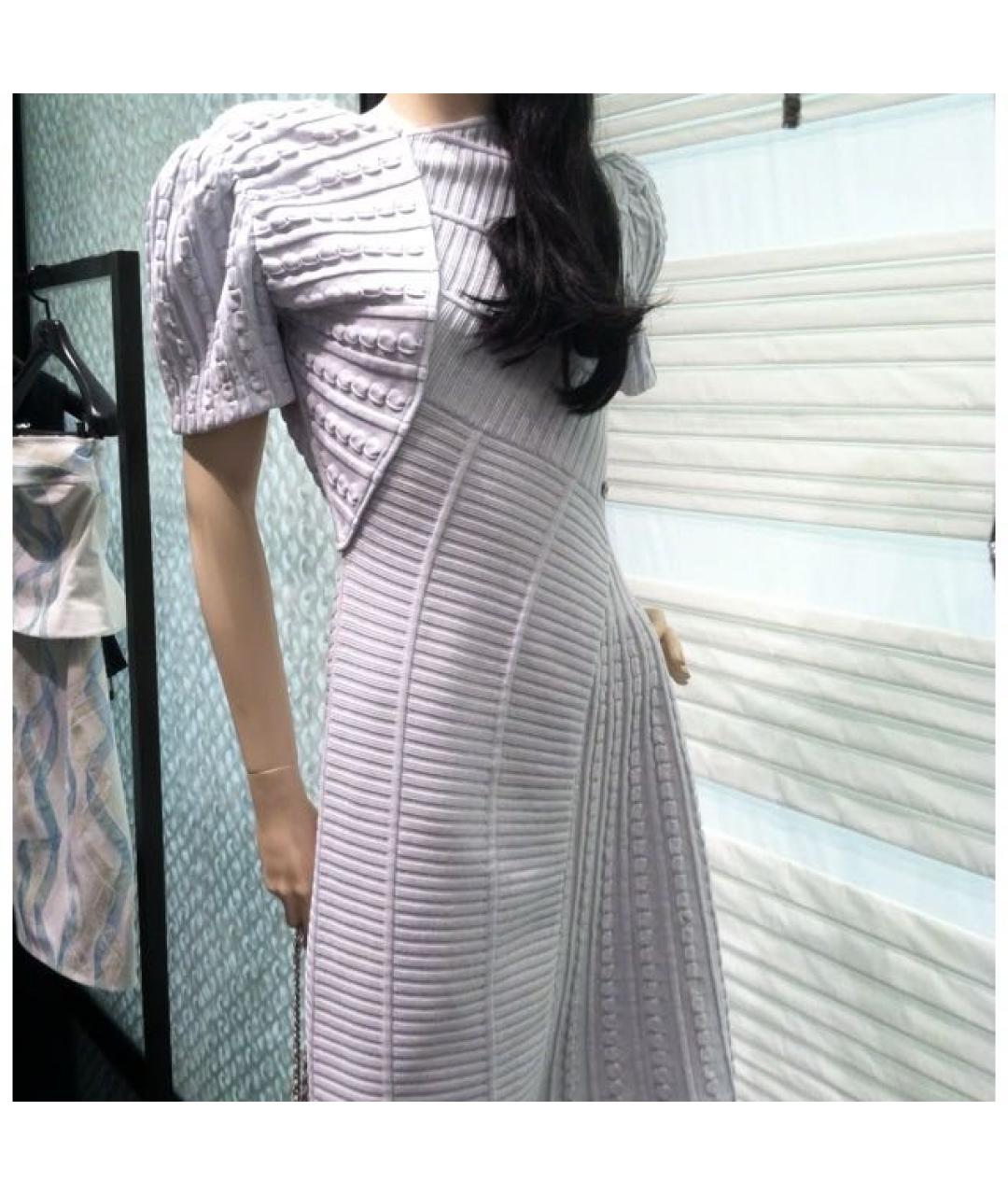 CHANEL Серое коктейльное платье, фото 5