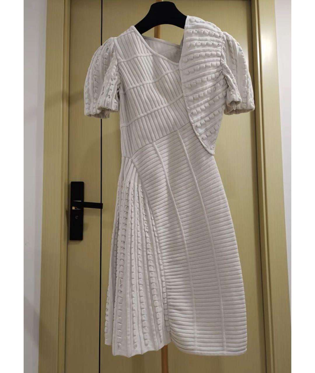 CHANEL Серое коктейльное платье, фото 2