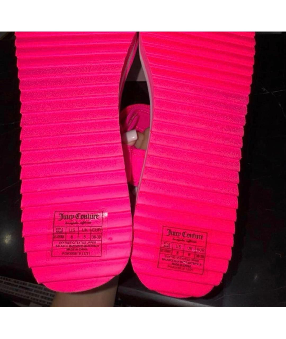 JUICY COUTURE Розовые босоножки, фото 5