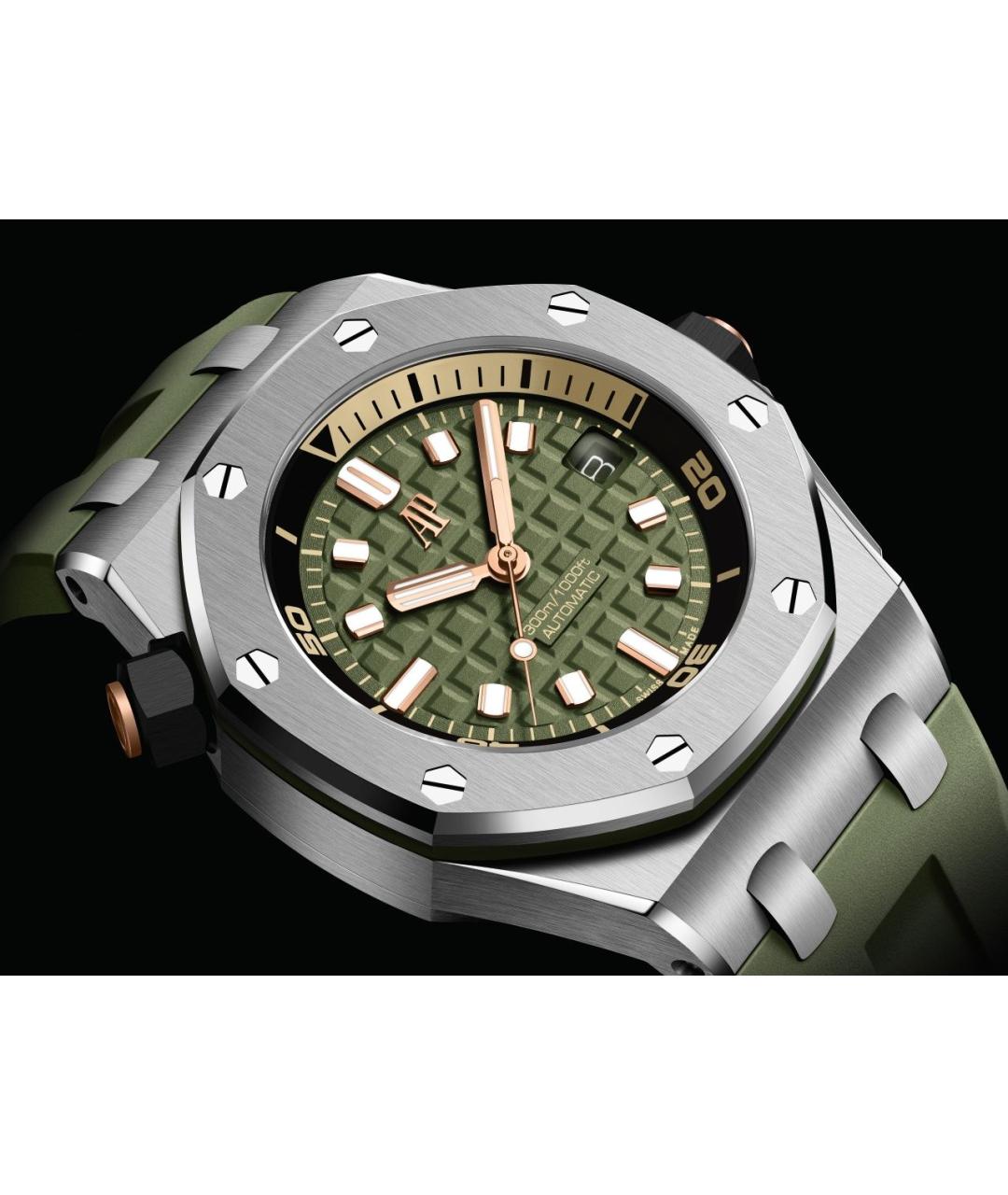 Audemars Piguet Зеленые часы, фото 6