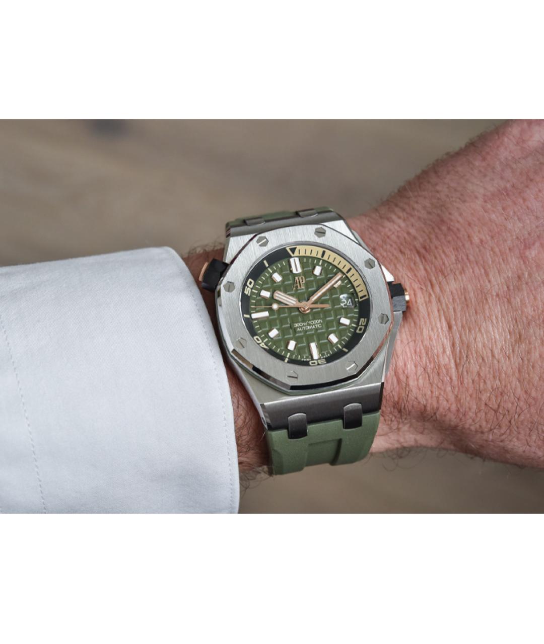 Audemars Piguet Зеленые часы, фото 5