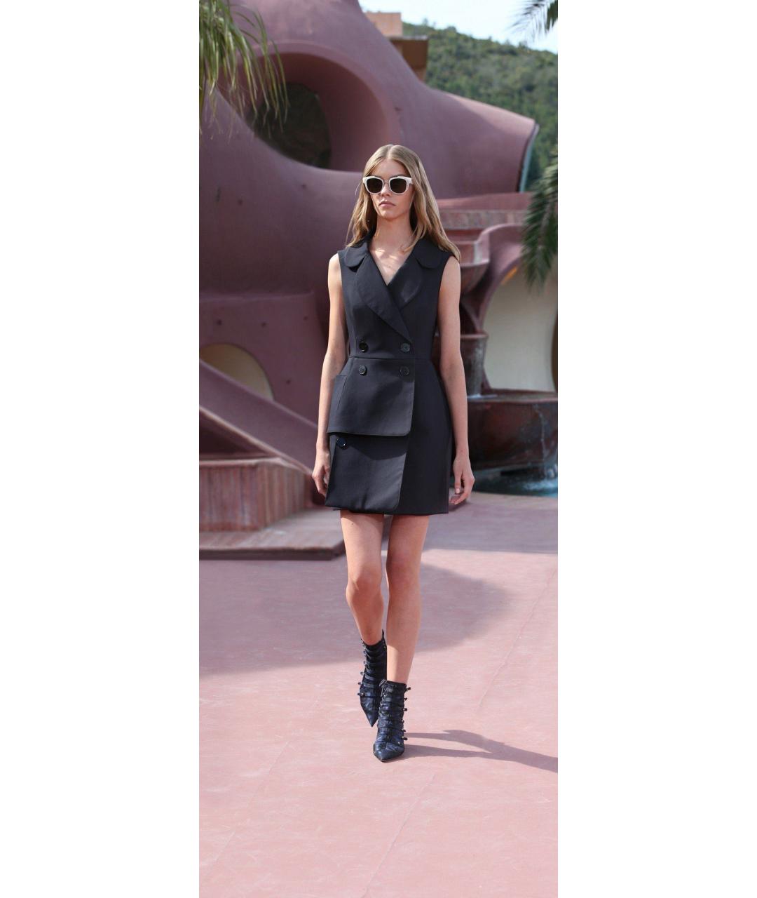 CHRISTIAN DIOR Черное вечернее платье, фото 3