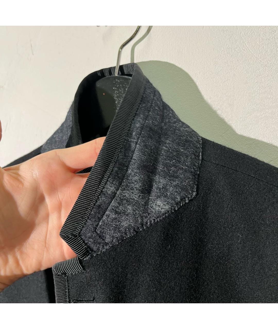 THOM BROWNE Темно-синий шерстяной пиджак, фото 7