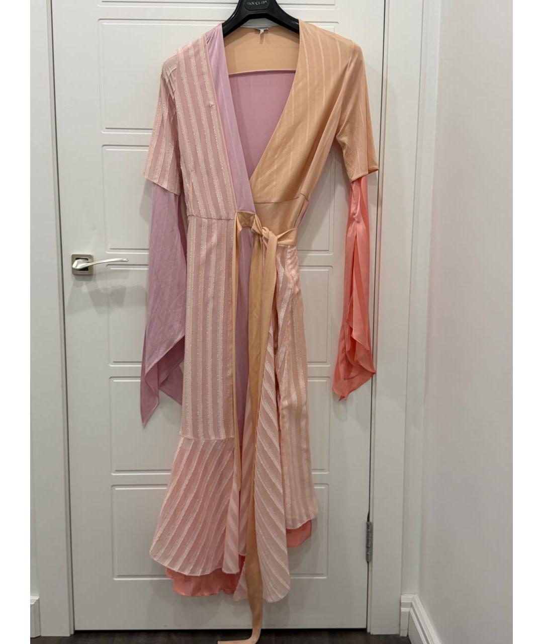 LOEWE Мульти полиэстеровое платье, фото 2