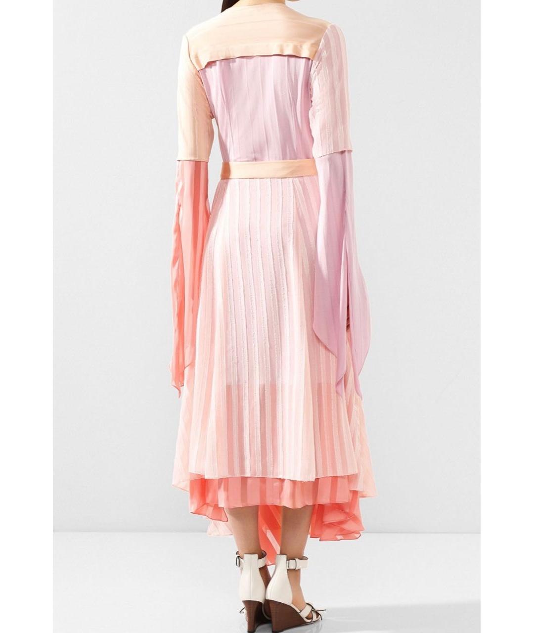 LOEWE Мульти полиэстеровое платье, фото 4