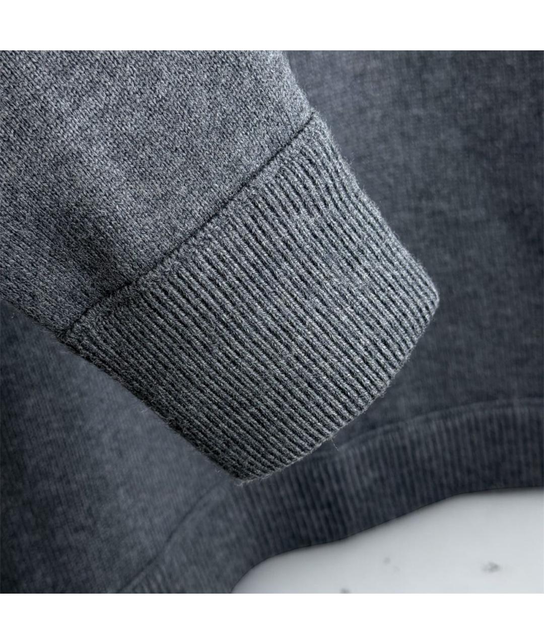 BOGNER Серый шерстяной джемпер / свитер, фото 7