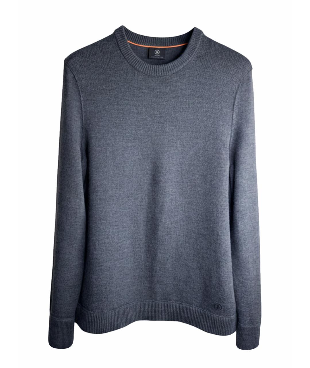 BOGNER Серый шерстяной джемпер / свитер, фото 1