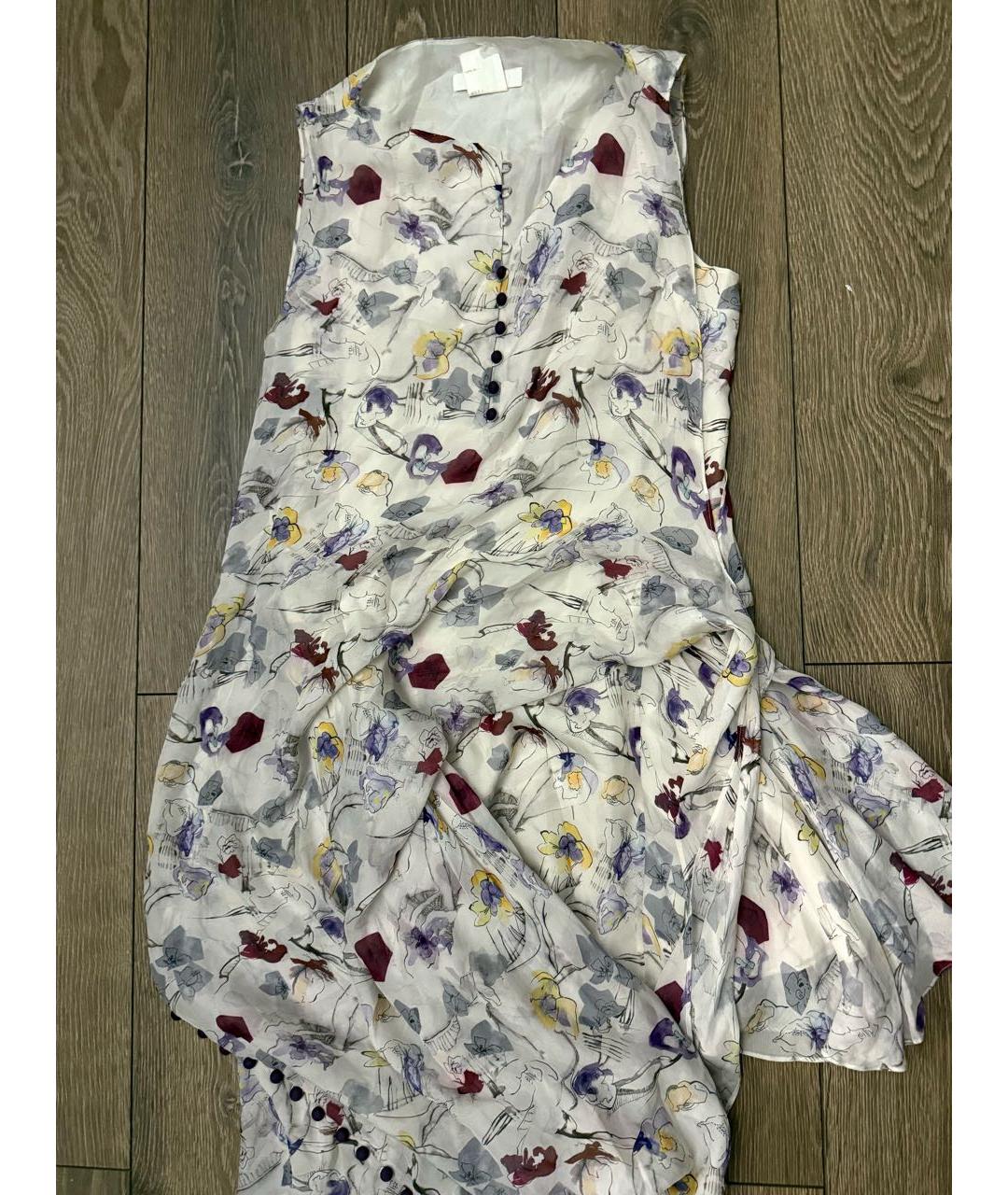 CHLOE Мульти шелковое коктейльное платье, фото 2