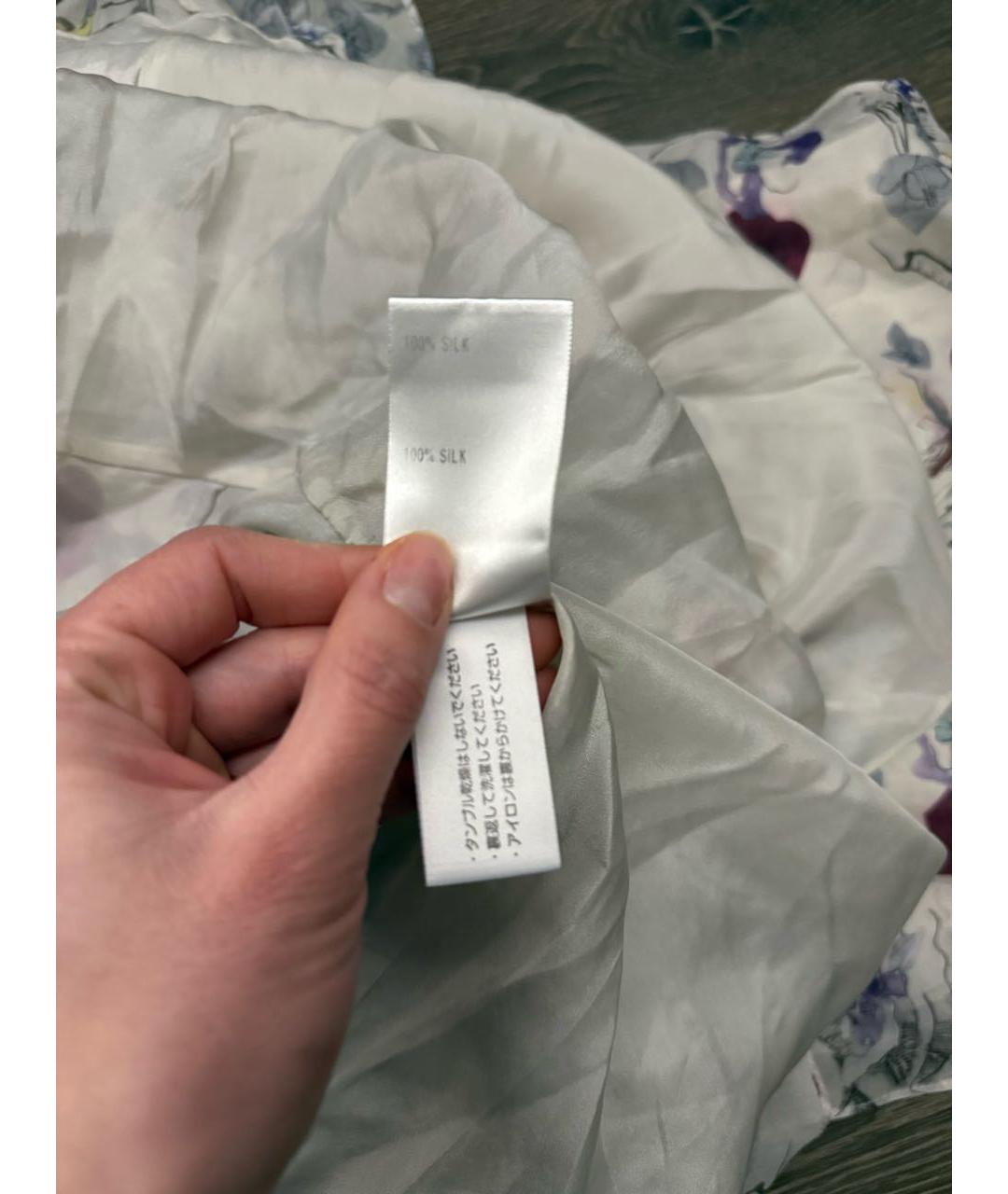 CHLOE Мульти шелковое коктейльное платье, фото 5