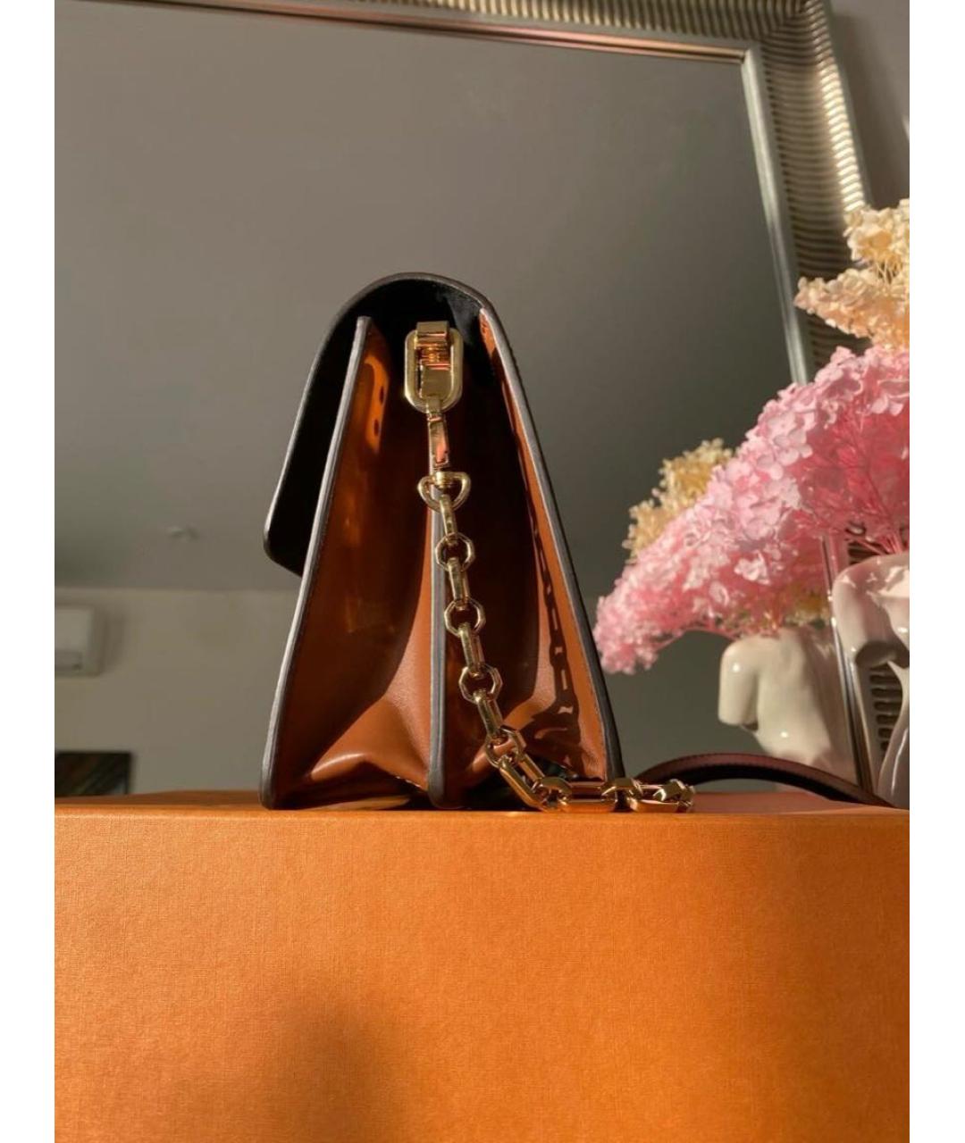 LOUIS VUITTON Коричневая сумка через плечо, фото 2