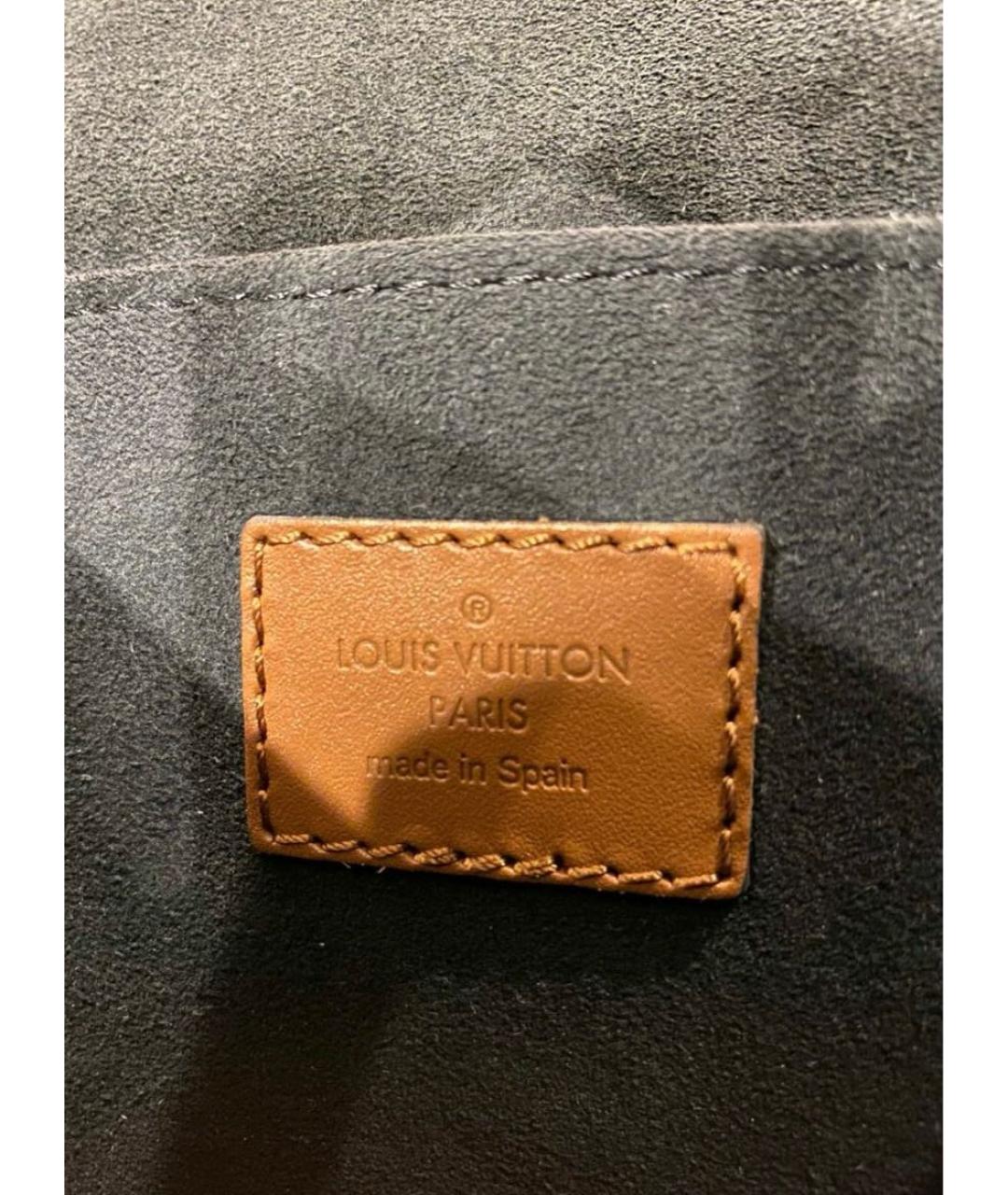 LOUIS VUITTON Коричневая сумка через плечо, фото 5