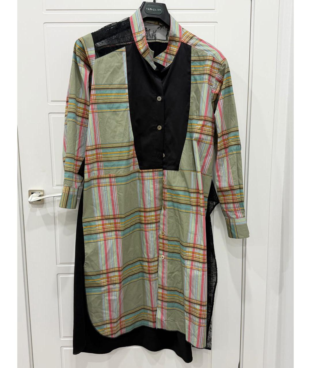 LOEWE Мульти хлопковое платье, фото 4