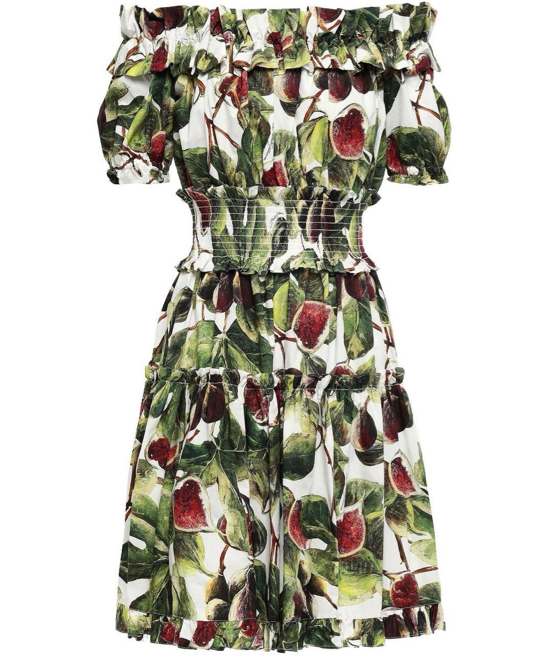 DOLCE&GABBANA Белый сарафан, фото 6