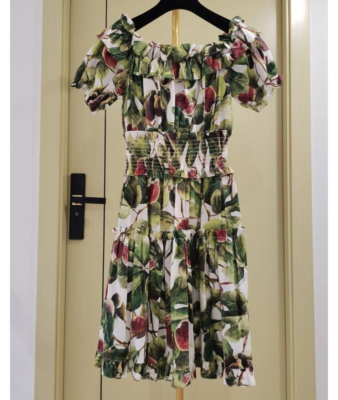 DOLCE&GABBANA Белый сарафан, фото 2