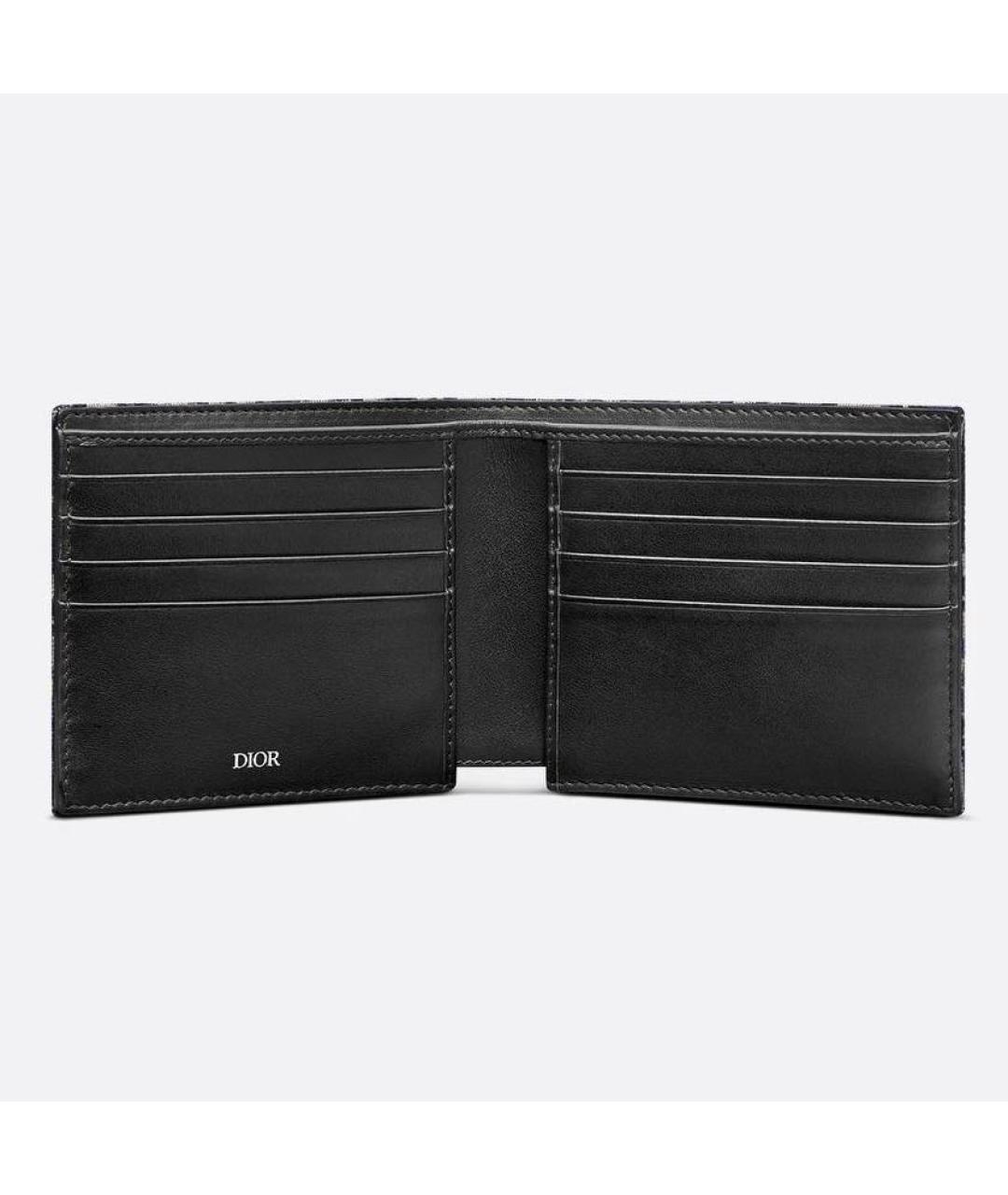 CHRISTIAN DIOR Бежевый кожаный кошелек, фото 4